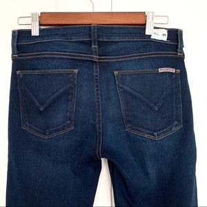 Hudson Jeans Midrise Colette Skinny Dark Wash